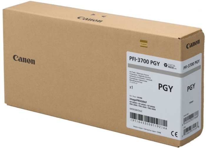Canon PFI-3700PGY Photo Grey (6453C001)