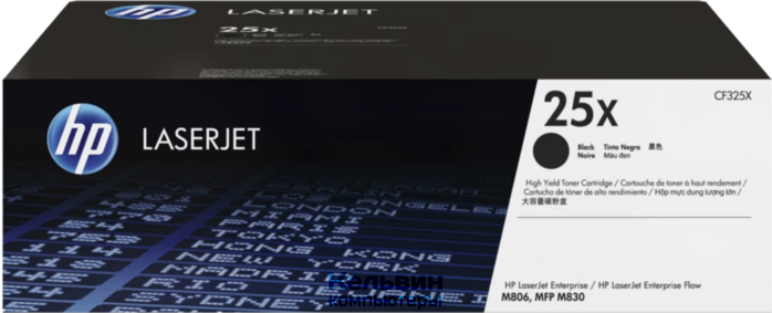 HP 25X Black LaserJet Toner Cartridge (CF325X)