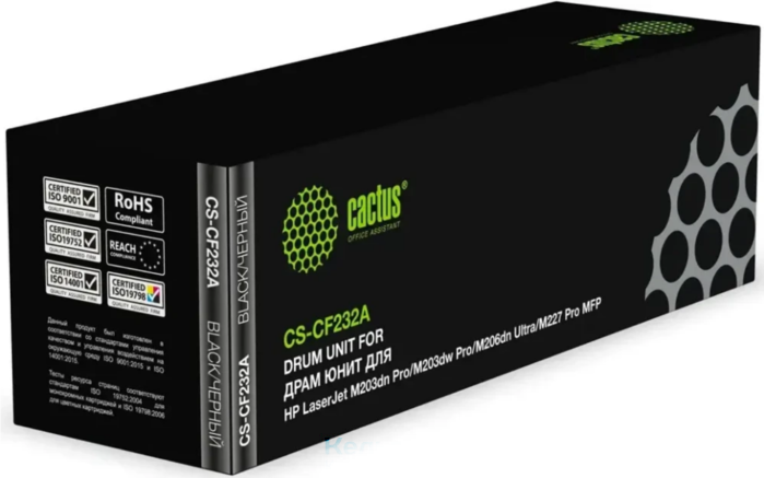 Cactus CS-CF232A Блок фотобарабана черный (23000стр.) для HP LJ M203dn Pro/M203dw Pro/M206dn Ultra/M227 Pro M