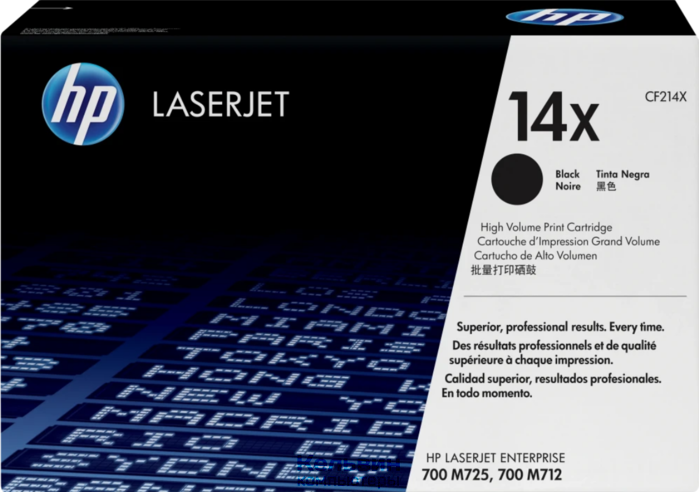 HP CF214X (№14X) Black