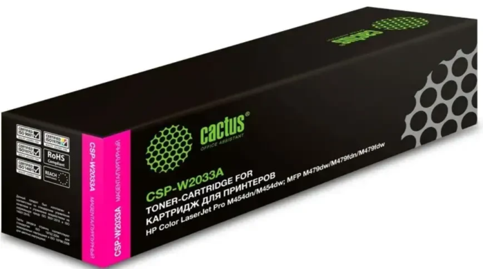 Cactus CSP-W2033A 415A пурпурный (2100стр.) для HP LJ M454/MFP M479