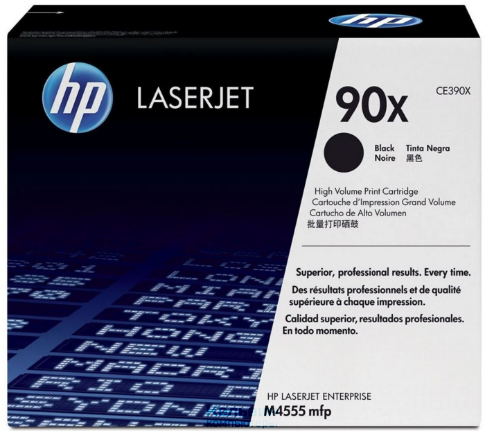 HP CE390X (№90X) Black