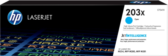 HP CF541X (№203X) Cyan