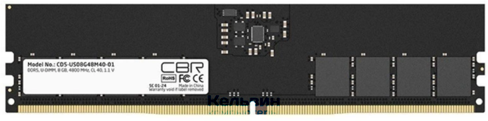 DIMM DDR5 8GB CBR PC5-38400, 4800MHz, CL40, 1.1V (CD5-US08G48M40-01)