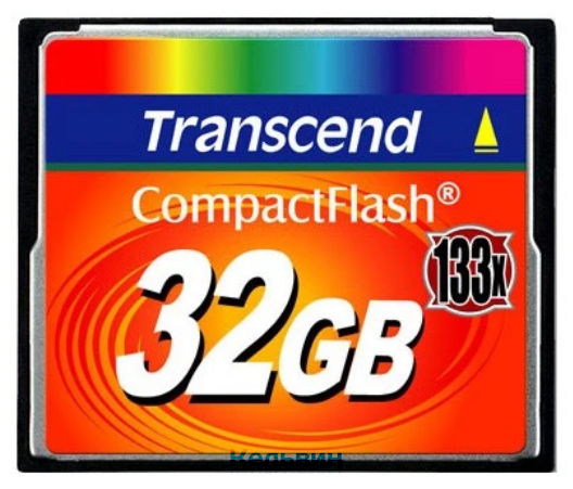 32Gb Compact Flash Transcend 133x (TS32GCF133)