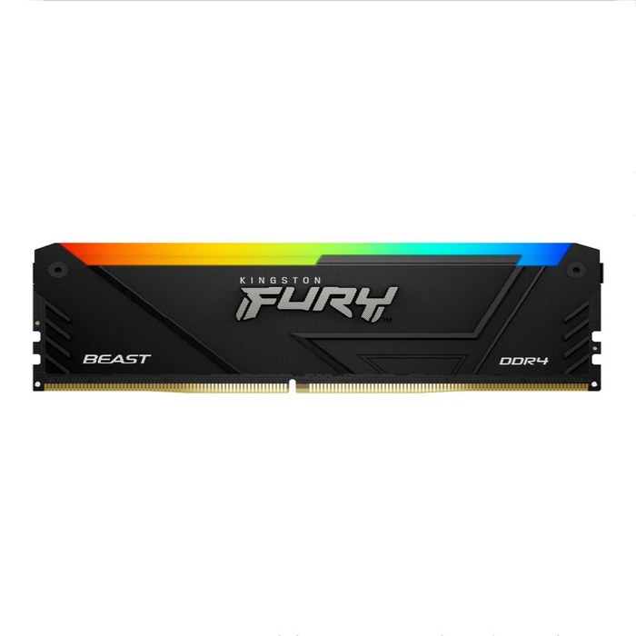 DIMM DDR4 32Gb Kingston FURY Beast RGB 3200Mhz CL16 (KF432C16BB2A/32)