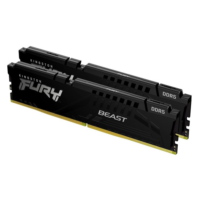 DIMM DDR5 2x8Gb Kingston FURY Beast Black XMP 5200Mhz CL40 (KF552C40BBK2-16)