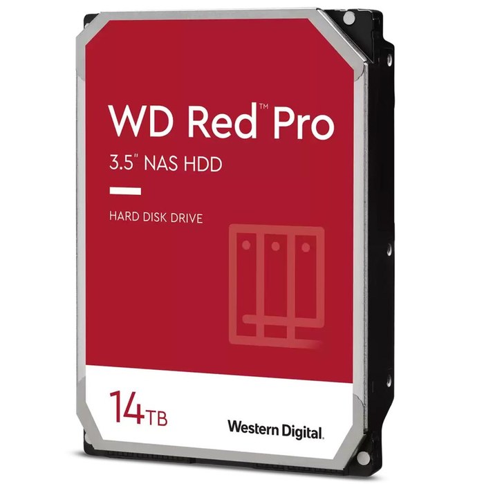Western Digital SATA-III 14TB WD142KFGX NAS Red Pro (7200rpm) 512Mb 3.5"