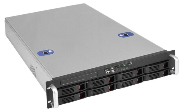 ExeGate Pro 2U660-HS08 (RM 19", высота 2U, глубина 660, БП 2U-800ADS, 8xHotSwap, USB) (EX295864RUS)