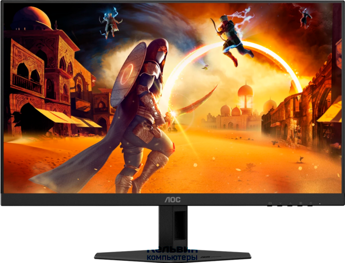 AOC 27" 27G4HRE Black (1920x1080 IPS 200Hz 0.5ms 300cd/m 1000:1 2xHDMI DP 2x2W)