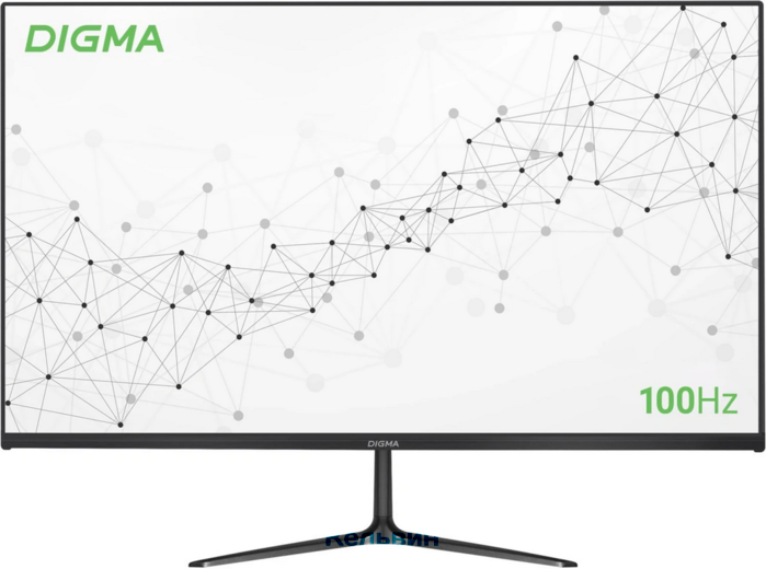 Digma 27" Progress 27P302F черный IPS LED 5ms 16:9 HDMI матовая 250cd 178гр/178гр 1920x1080 100Hz FreeSync VGA FHD 5.8кг