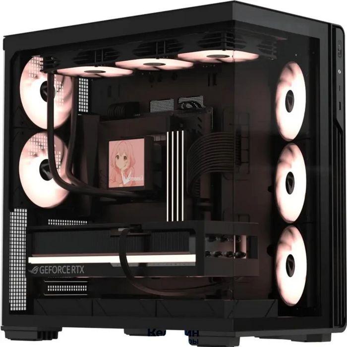 Formula V Line Crystal Z7 PA Black без БП ATX 5x120mm 1xUSB3.0 1xUSB3.1 audio bott PSU (CRYSTAL Z7 PAB)