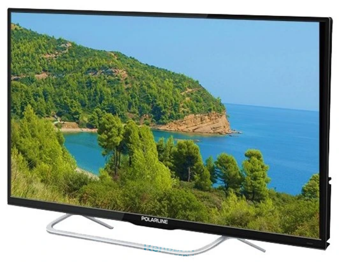 PolarLine 43" 43PL51TC черный FULL HD 60Hz DVB-T DVB-T2 DVB-C (RUS)