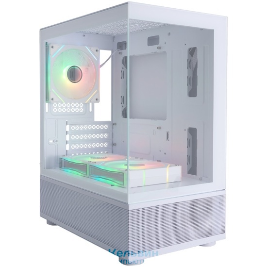 1STPLAYER MIKU Mi2-A ARGB White / mATX / 3x120mm ARGB fans / Mi2-A-WH-2FC7R-W-1FC7-W