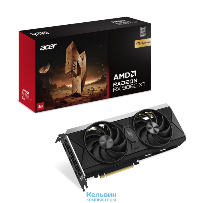 Acer Radeon RX 9060 XT NITRO OC 8GB (DP.Z4UWW.P01)