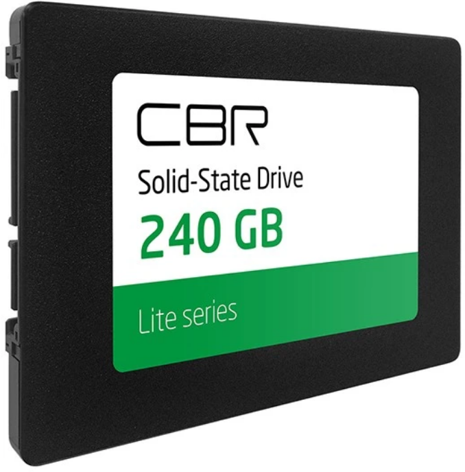 CBR SM2259XT "Lite" 240 GB, 2.5", SATA III 6 Gbit/s, 3D TLC NAND, TBW (TB) 120 (SSD-240GB-2.5-LT22)