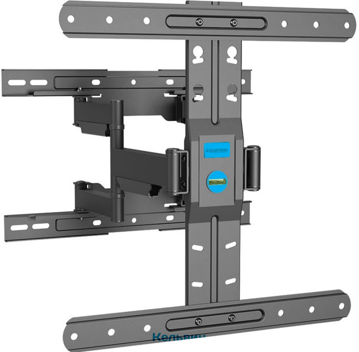 Kromax Ultra Slim-101 черный 21"-70" макс.45кг настенный поворот и наклон (90652)