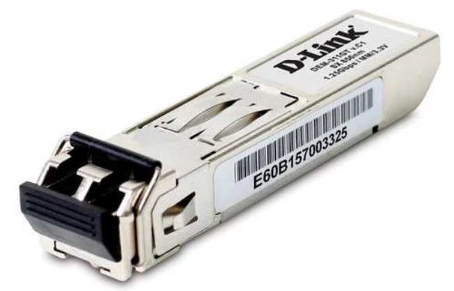 D-Link DEM-311GT/A1A SFP-трансивер с 1 портом 1000Base-SX для многомодового оптического кабеля (до 550 м, разъем Duplex LC)