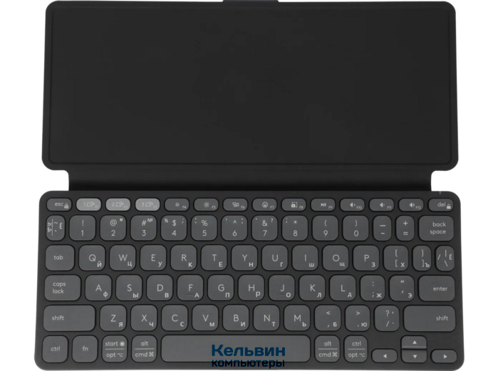 Logitech Keys-To-Go 2 графитовый/черный USB беспроводная BT slim Multimedia для ноутбука (920-012999)