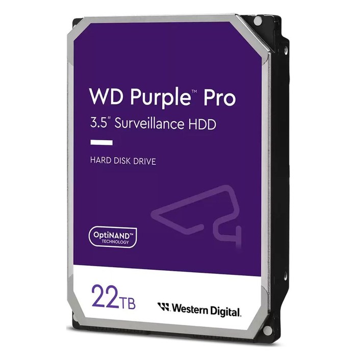 Western Digital 22Tb Purple Pro 7200 512Mb (WD221PURP) SATA3