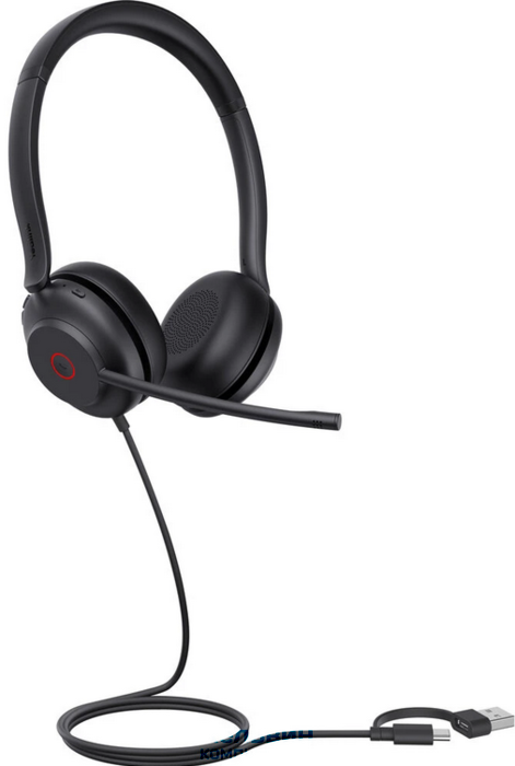 YEALINK UH35 Dual UC USB-C/A Дуо, Проводная, HD звук, шумоподавление, LED-индикатор, USB-C/A, шт