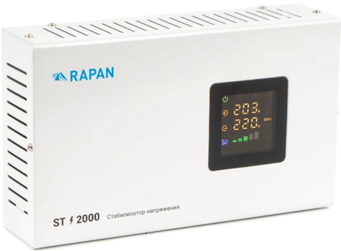 Бастион RAPAN ST-2000 стабилизатор сетевого напряжения, 2000ВА, Uвх. 100-260 В (8901)
