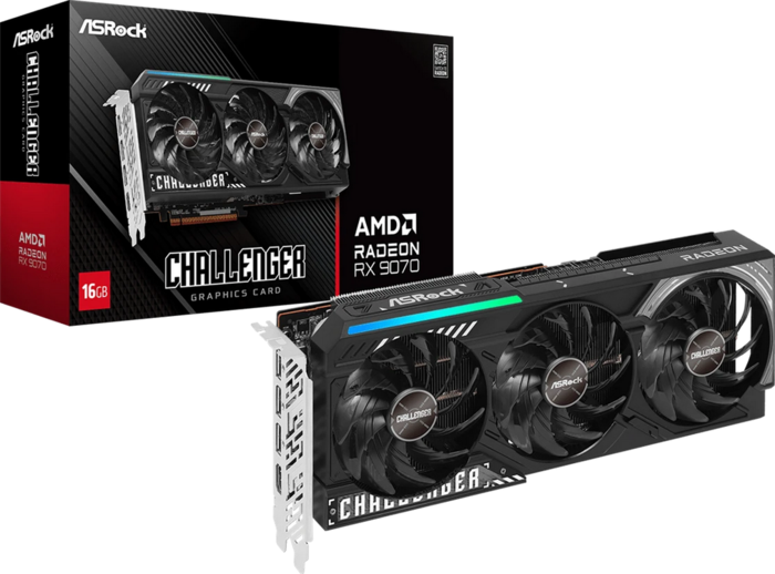 Asrock Radeon RX 9070 Challenger 16Gb (RX9070 CL 16G)