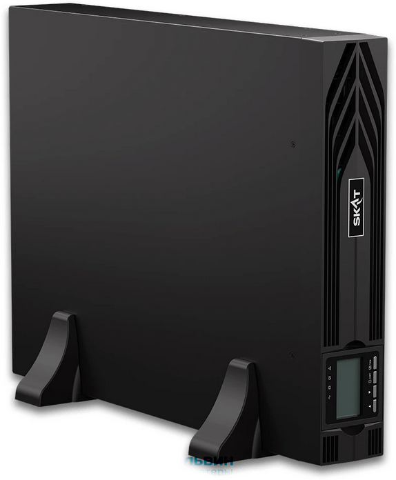 Бастион SKAT-UPS 3000-RACK-ON-6X9 P3 ИБП 3000ВА/3000 Вт, 2U, On-Line, синус, встр. АКБ 72В (6x9Ач), 2хSchuko+1xC19, USB, RS232, RS485, параллельный порт, слот для карт (SNMP, реле), EPO, ШхГхВ 440х605х88, масса 30.4 кг