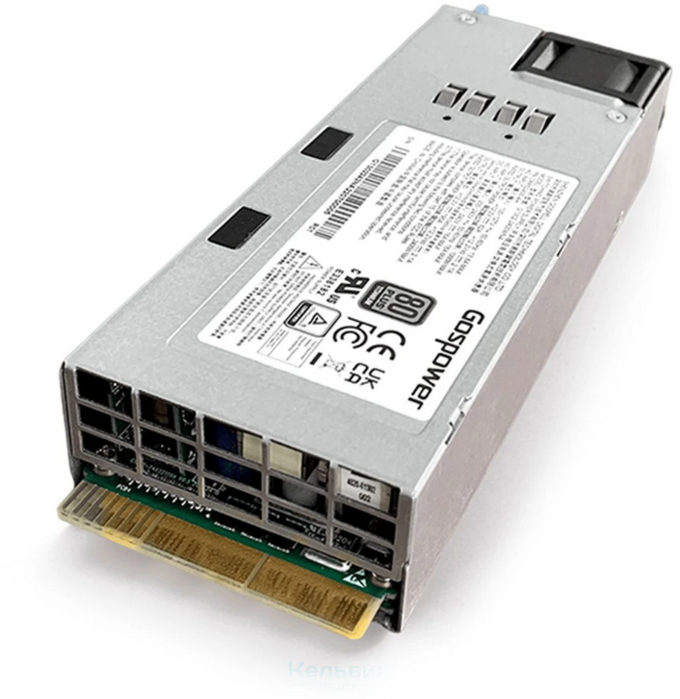 Gospower G1302-2600WNA CRPS 2600W Redundant module, 80+ Titanium, рабочая температура 0 °C…+50 °C, AC/HVDC в DC Vout: +12В и +12В sb, OEM (CRPS2600-AH||G1302-2600WNA)
