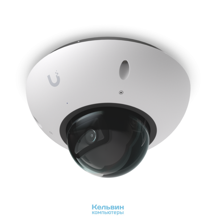 Ubiquiti UniFi Protect Camera G6 Dome White Купольная камера 4K PoE, с ночным видением, интеллектуальным распознаванием и прочным антивандальным корпусом. (UVC-G6-Dome-W)