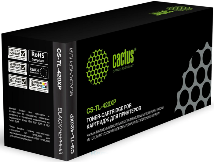 Cactus CS-TL-420XP черный (6000стр.) для для Pantum M6700D/M6700DW/M6703DW/M6