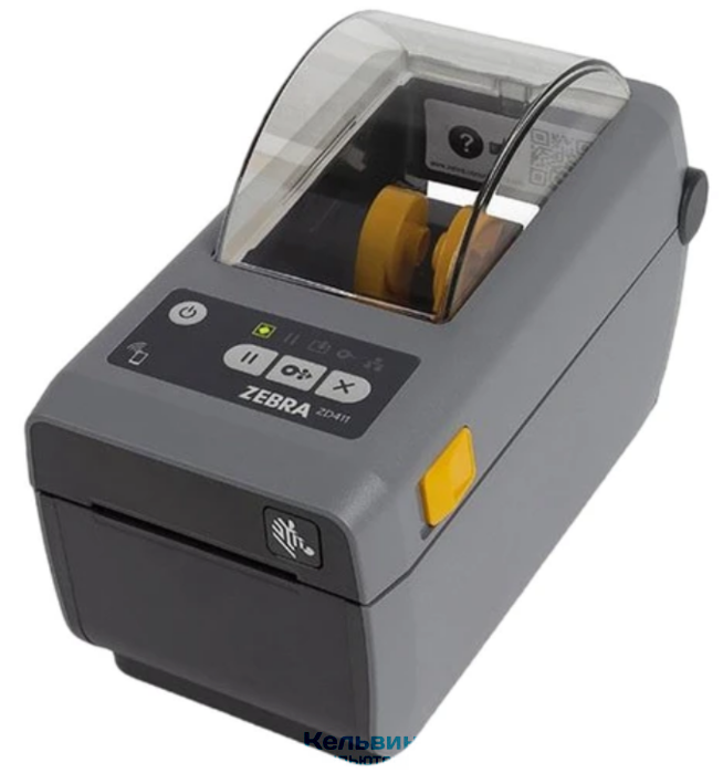 Zebra ZD411 (CN), DT, 2", 300 dpi, USB, USB Host, Modular Connectivity Slot, BTLE5 (ZD4A023-D09M00EZ)