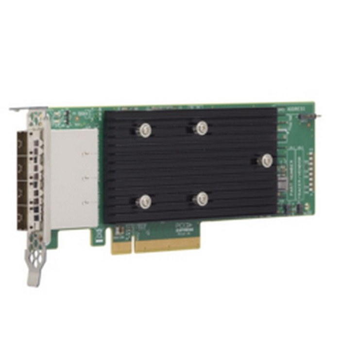 HBA-адаптер Broadcom LSI SAS 9305-16E SGL (05-25704-00) PCIe 3.0 x8 LP, SAS/SATA 12G HBA, 16port(4*ext SFF8644), 3216 IOC, {5} (05-25704-00007 / 03-25704-00007)