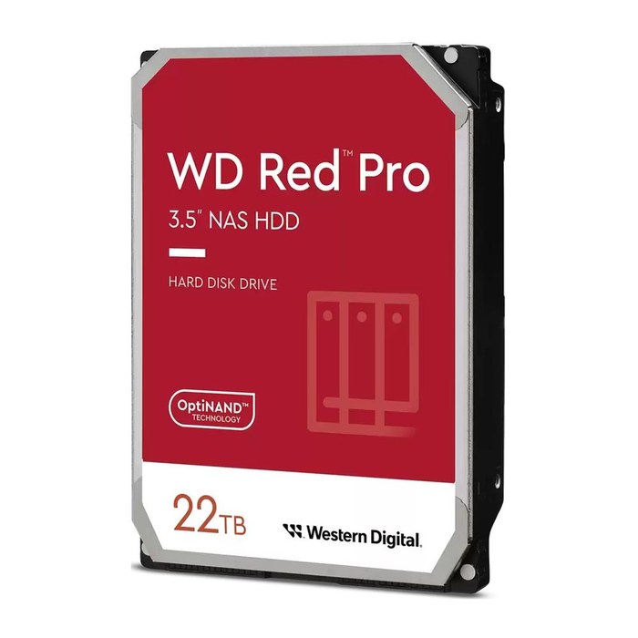 Western Digital SATA-III 22TB WD221KFGX NAS Red Pro (7200rpm) 512Mb 3.5"