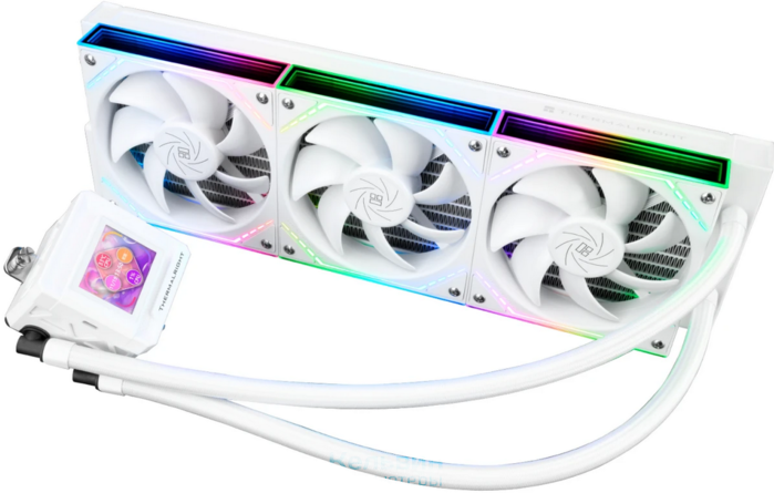 Thermalright Frozen Warframe SE 360 V2 ARGB White V2 (360mm, LED temp., ARGB/ Fans: 3x120mm, 68.9CFM, 28.2dBA, 2000RPM/ Pump height 59mm, Rad thickness 27mm/ S: 1851, 1700, 1200, 115X, AM5, AM4) (F-WFRAME-SE-360-ARGB-WH-V2)
