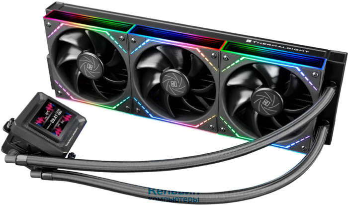 Thermalright Frozen Warframe SE 360 V2 ARGB Black V2 (360mm, LED temp., ARGB/ Fans: 3x120mm, 68.9CFM, 28.2dBA, 2000RPM/ Pump height 59mm, Rad thickness 27mm/ S: 1851, 1700, 1200, 115X, AM5, AM4) (F-WFRAME-SE-360-ARGB-BL-V2)