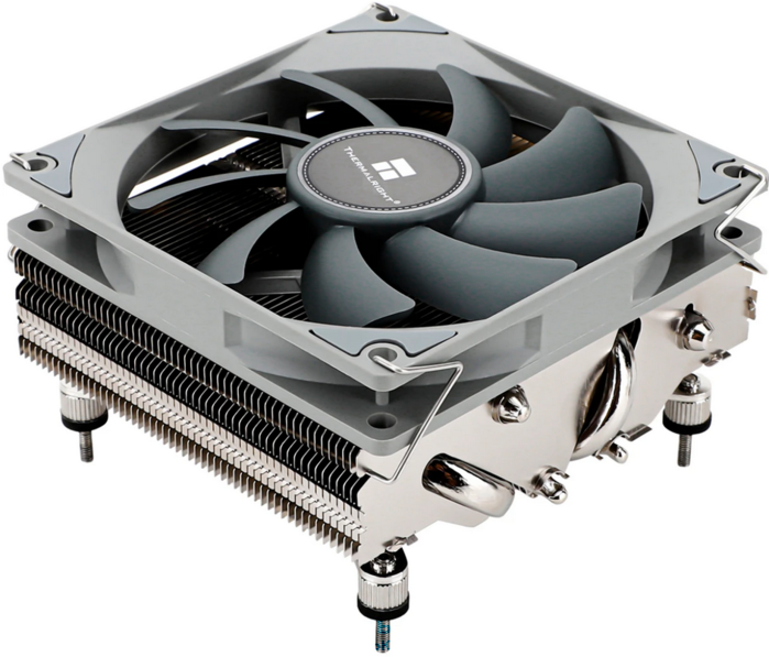 Thermalright AXP-90 X47 (4-pin PWM, 32mm, Ni/Cu, 4x6mm, 1x92mm, 42.58CFM, 22.4dBA, 2700RPM, S: 1851/1700/1200/115X, AM5/AM4, black) (AXP-90-X47)