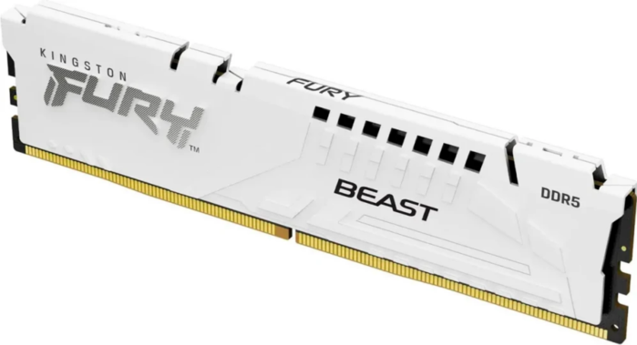 DIMM DDR5 16Gb Kingston FURY Beast White EXPO 6400Mhz CL32 (KF564C32BWE-16)