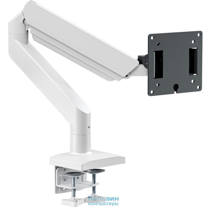 ONKRON G110-BW чёрно-белый { кронштейн (держатель) для монитора 13"-55" дюймов настольный,макс.нагрузка 25 кг.,VESA: 75x75, 100x100 мм} (4262392442141)