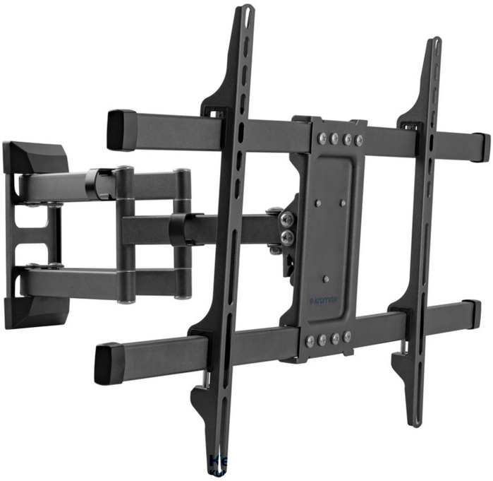 Kromax CORBEL-10 титан 32"-75" макс.45кг настенный поворот и наклон (90594)