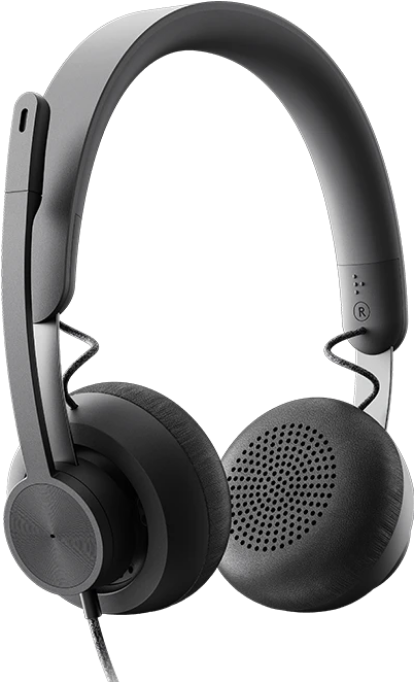 Logitech Headset Zone Wired UC Graphite (981-000875)
