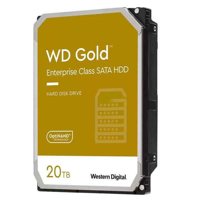 Western Digital SATA-III 20TB WD202KRYZ Gold 512E (7200rpm) 512Mb 3.5"