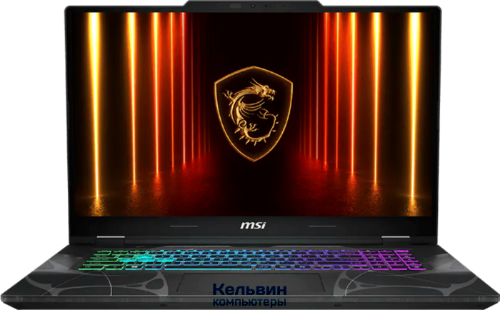 MSI Cyborg A17 AI B2HWFKG-048XRU Ryzen 7 260 16Gb SSD512Gb NVIDIA GeForce RTX 5060 8Gb 17.3" IPS FHD (1920x1080) FreeDOS black WiFi BT Cam (9S7-17UL32-048)