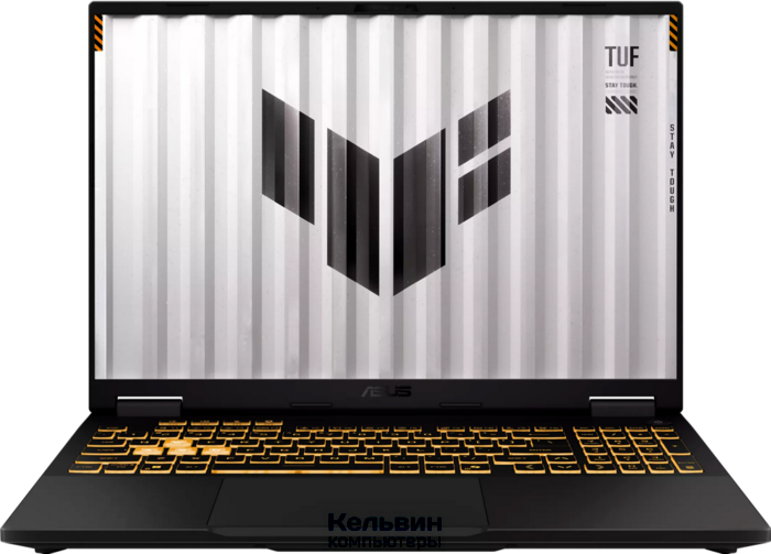 Asus TUF Gaming F16 FX608JMI-TU254 Core i5 14450HX 16Gb SSD512Gb NVIDIA GeForce RTX 5060 8Gb 16" IPS WUXGA (1920x1200) без ОС grey WiFi BT Cam (90NR0NB1-M00DM0)