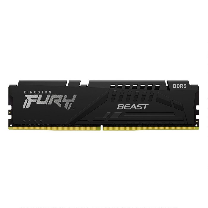 DIMM DDR5 8Gb Kingston 5200Mhz CL40 FURY Beast Black XMP (KF552C40BB-8)
