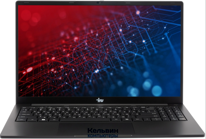IRU Strato 15ALID4 Core i5 13420H 16Gb SSD512Gb Intel UHD Graphics 15.6" IPS FHD (1920x1080) без ОС black WiFi BT Cam 6000mAh (2168027)