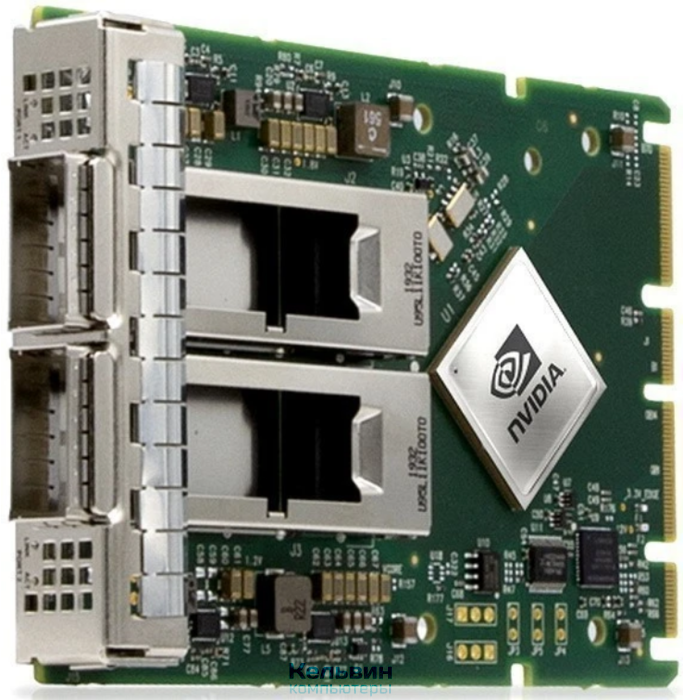 Сетевой адаптер MELLANOX MCX623436AN-CDAB ConnectX-6 Dx PCIe 4.0 x16 100GBE OCP3.0