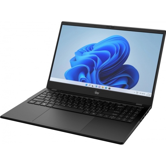 IRU Planio 15ING Celeron N4500 8Gb SSD512Gb Intel UHD Graphics 15.6" IPS FHD (1920x1080) Windows 11 Pro 64 black WiFi BT Cam 6000mAh (2140838)