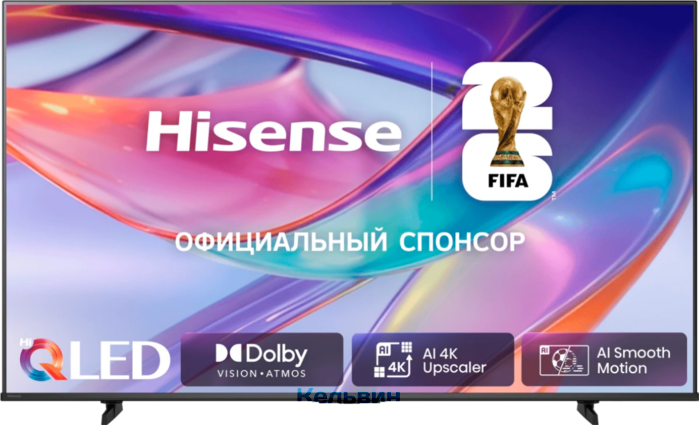Hisense 55" 55E7S черный 4K Ultra HD 60Hz DVB-T DVB-T2 DVB-C DVB-S DVB-S2 USB WiFi Smart TV (RUS)