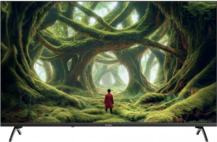 Sber 43" SDX-43U5500DBA Салют ТВ Frameless черный 4K Ultra HD 60Hz DVB-T DVB-T2 DVB-C DVB-S DVB-S2 USB WiFi Smart TV (RUS)